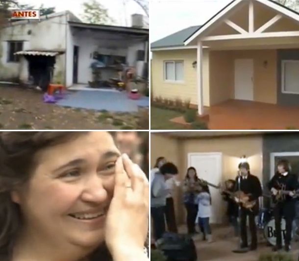 Así comenzó Extreme Makeover, el programa solidario de Andy Kusnetzoff