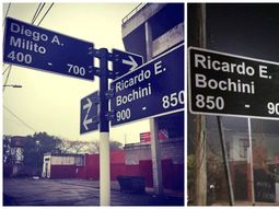 a pocas horas del homenaje al idolo de racing, robaron el cartel de la calle diego milito a pocas horas del homenaje al idolo de racing, robaron el cartel de la calle diego milito