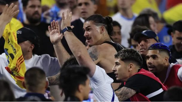 Las sanciones que podrían tener los jugadores de Uruguay luego del escándalo ante Colombia