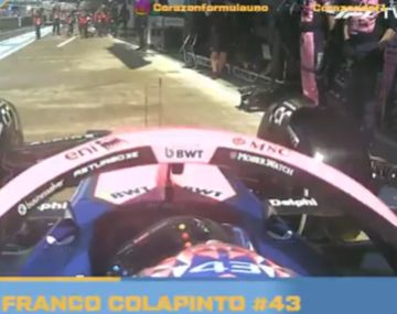 El audio viral de Colapinto al abandonar el GP de Gran Bretaña: Algo está roto