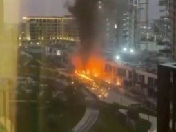 evacuaron el edificio mas alto del mundo ubicado en dubai durante el contraataque de iran evacuaron el edificio mas alto del mundo ubicado en dubai durante el contraataque de iran