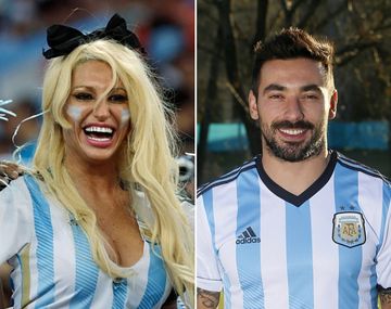 Vicky Xipolitakos en Brasil: llamados de futbolistas y SMS con Lavezzi
