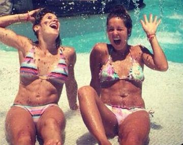 Infartantes: Las Leonas eligieron la pileta para relajarse en Tucumán