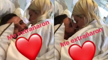 el reencuentro hot de wanda nara y mauro icardi, a los besos en la cama el reencuentro hot de wanda nara y mauro icardi, a los besos en la cama
