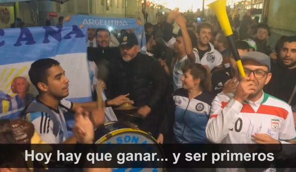 La que tiene a Messi y Maradona: los nuevos hits de los argentinos que coparon Rusia
