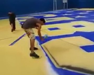 Conocé el trapo que Tevez regaló a los hinchas de Boca