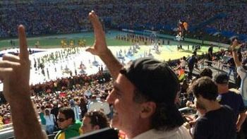 en pleno maracana, ruggeri tambien se burlo de los brasilenos en pleno maracana, ruggeri tambien se burlo de los brasilenos