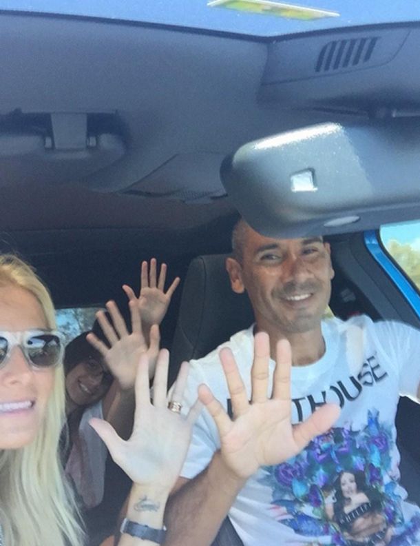 Sigue la fiesta: el Cata Díaz y su esposa también se burlaron de River