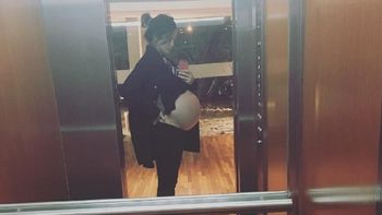 ¡explota! la panza de paula chaves a dias de ser mama ¡explota! la panza de paula chaves a dias de ser mama