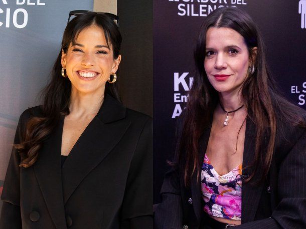 Las actrices durante su entrevista con minutouno.com