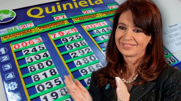 CFK trae suerte: salió el 63 en la Quiniela bonaerense