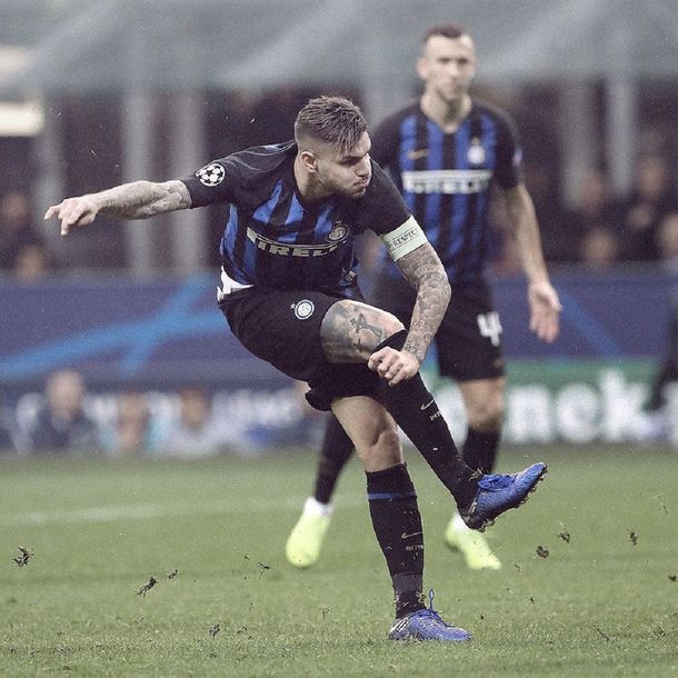 Mauro Icardi marcó el gol del empate para el Inter