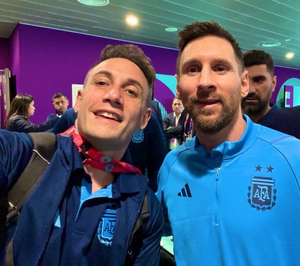 Momo conoció a Messi: qué dijo