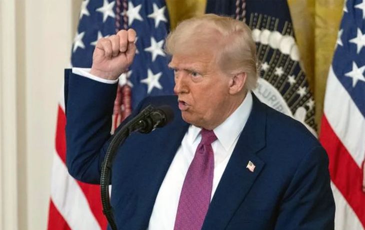 Trump negó haber ido a la infecta isla de Epstein y prometió acciones legales