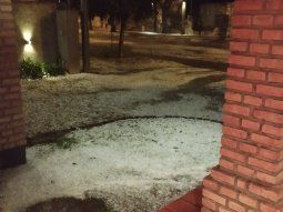 Lluvias y granizo en parte del país. Lluvias y granizo en parte del país.