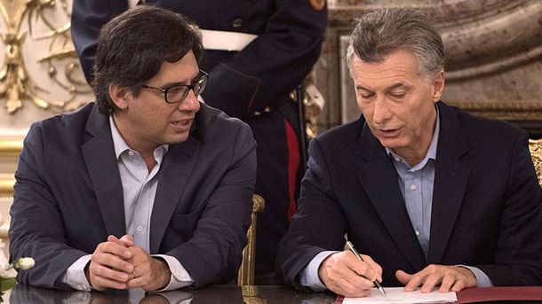 Germán Garavano y Mauricio Macri Germán Garavano y Mauricio Macri