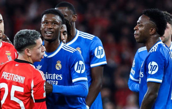 El representante de Prestianni negó que el jugador le haya dicho maricón a Vinícius Jr.