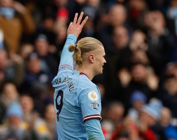 Los tres goles de Haaland en el City-Wolverhampton