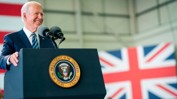 Joe Biden celebró la independencia del coronavirus