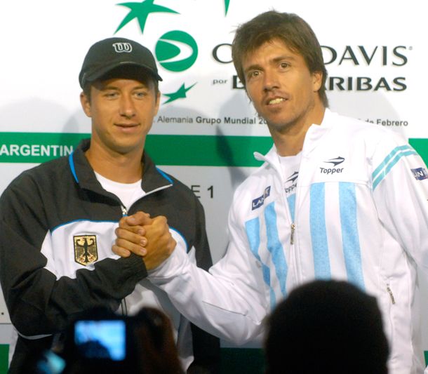 Copa Davis: Berlocq abre la serie ante Kohlschreiber