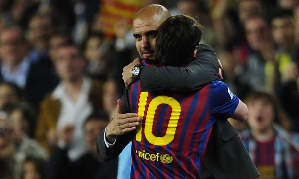 Messi y Guardiola