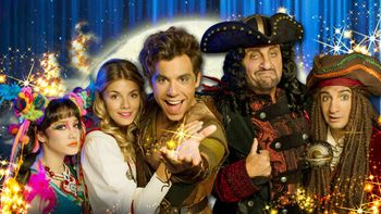 peter pan, podemos volar adelantara su espectaculo en la apertura de showmatch peter pan, podemos volar adelantara su espectaculo en la apertura de showmatch