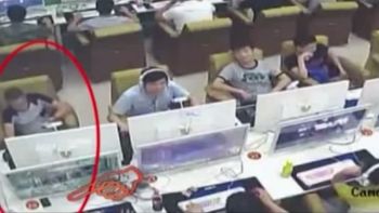 entro a un ciber y se robo un iphone con un iman entro a un ciber y se robo un iphone con un iman