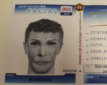 Difunden el identikit: así sería el hombre que mató a Lola Chomnalez