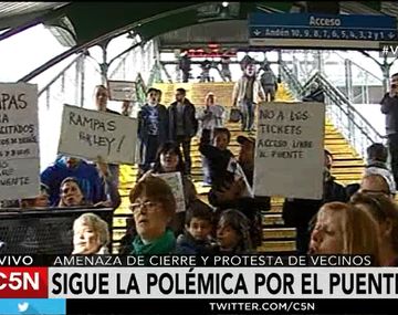 Polémica por  molinetes en Temperley