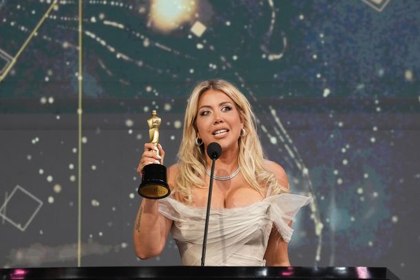 Wanda Nara ganó el Martín Fierro y emocionó a todos con su discurso