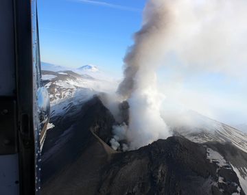 Alerta naranja en Chile por el volcán Copahue