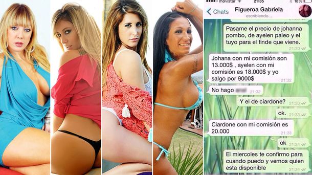 ¿Famosas cobran por sexo? Un chat las manda al frente: conocé las tarifas