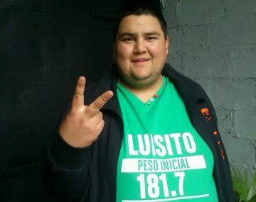 La dura transformación de Luisito de Cuestión de Peso