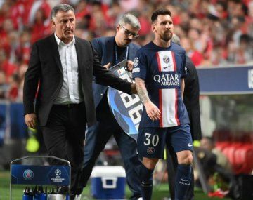 Galtier rompió el silenció y habló de la sanción que el PSG le impuso a Lionel Messi