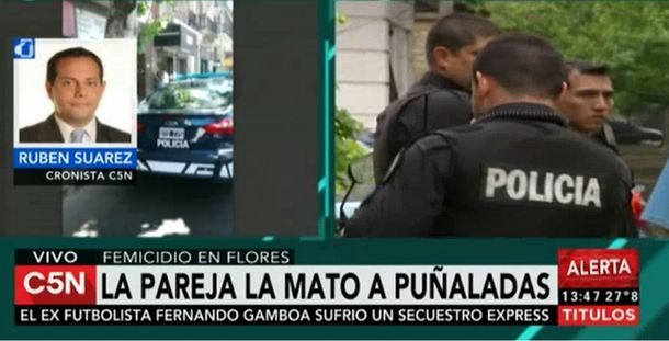 Femicidio en Flores: la pareja la mató a puñaladas
