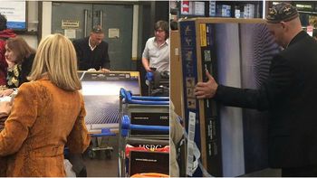 El Rabino Bergman comprando dos LED en Chile El Rabino Bergman comprando dos LED en Chile