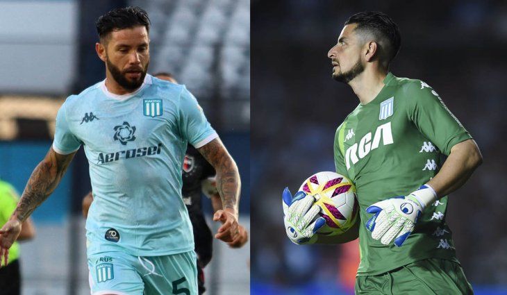 Festeja Boca: Racing pierde a dos de sus figuras