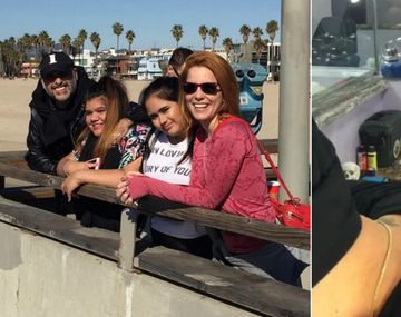 La hija de Rial se hizo un piercing con la autorización de Kämpfer