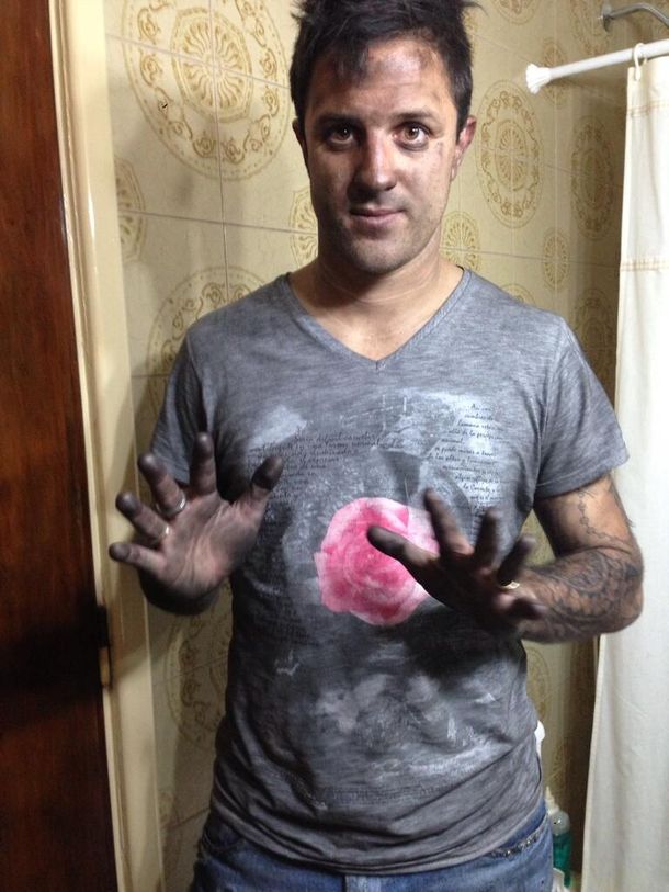 El Burrito Martínez sufrió un incendio en su casa