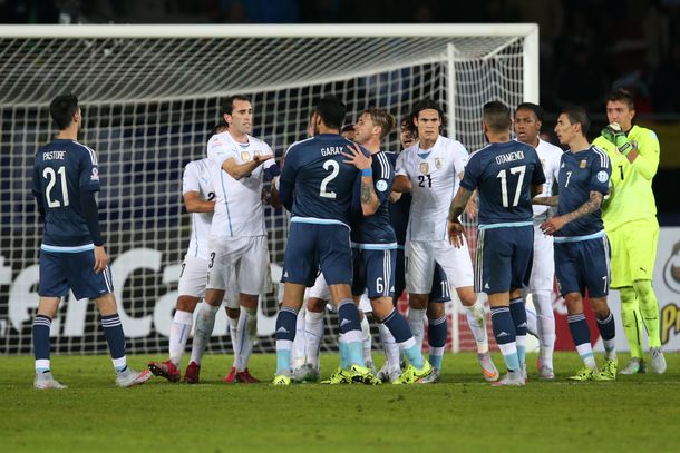 Las mejores imagenes del apretado triunfo de Argentina