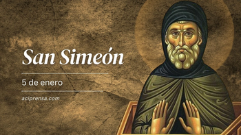 San Simeón, el Estilita, es celebrado cada 5 de enero. San Simeón, el Estilita, es celebrado cada 5 de enero.