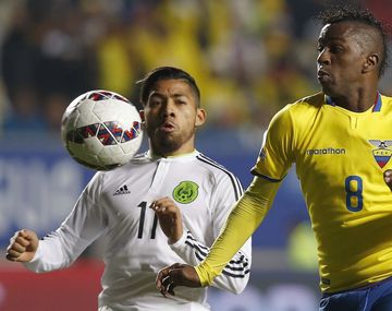 Las fotos del triunfo de Ecuador ante México