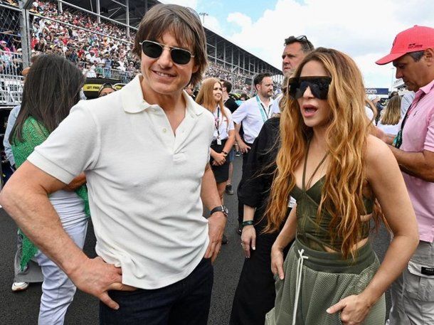 La foto de Shakira con Tom Cruise que desató todo tipo de rumores