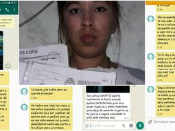 Higinia Aguirre y algunas de las amenazas que recibió