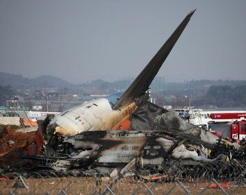 Tragedia en Corea: recuperaron las cajas negras del avión de Jeju Air