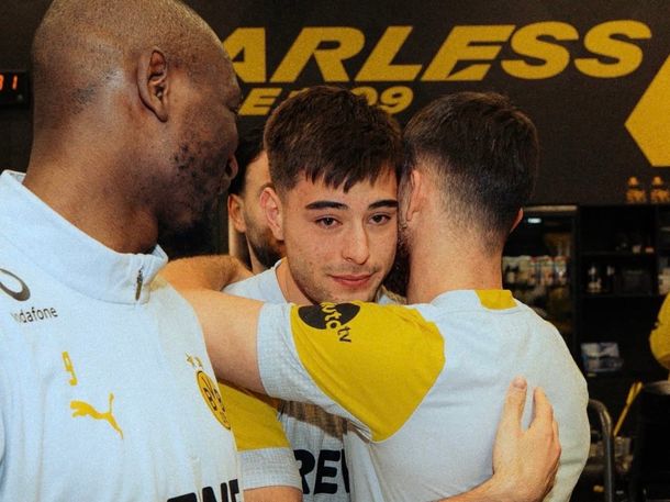 La emotiva despedida de Anselmino en Borussia Dortmund tras ser repescado por Chelsea