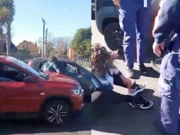 relato salvaje: atropello a un ciclista tras una discusion y choco un auto en la huida