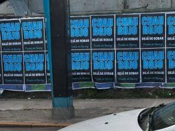 tension en la previa: avellaneda amanecio empapelada con afiches contra rojo tension en la previa: avellaneda amanecio empapelada con afiches contra rojo