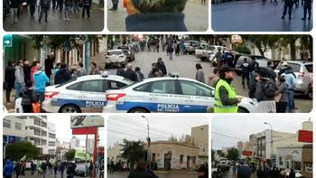 batalla campal en comodoro rivadavia: se cruzaron dos gremios de la construccion batalla campal en comodoro rivadavia: se cruzaron dos gremios de la construccion