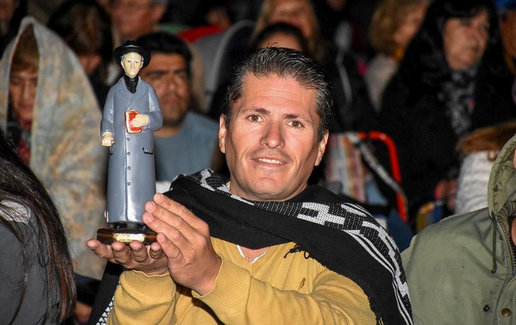 Así acompañaron los fieles la canonización de Brochero en Córdoba.